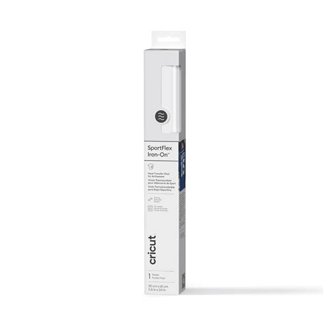 2011322 - Cricut SportFlex Iron-On 28x60cm (White)